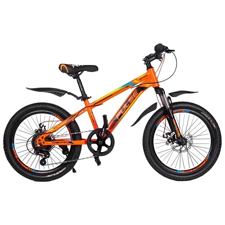 Велосипед 20 Pulse Lite MD-1500 оранжевый/желто/синий