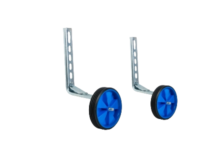 Тренировочные колеса BOSHEN пластик d125mm синие