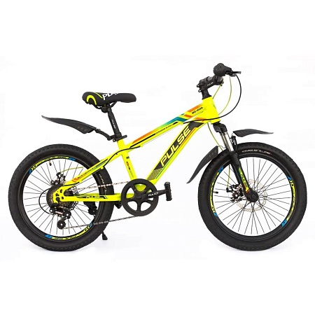 Велосипед 20 Pulse Lite MD-1500 желтый/оранжево/синий