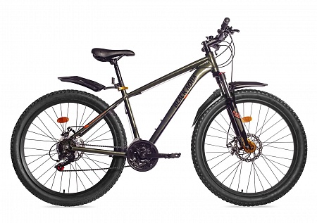 Велосипед 27.5 BLACK AQUA Cross 2782+ полфэт D (хаки)