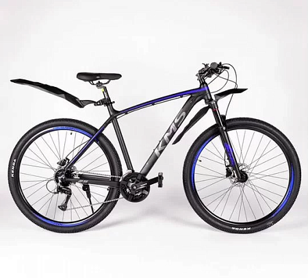 Велосипед KMS HD-521 27.5&quot;, рама 17&quot;, цвет черно/синий