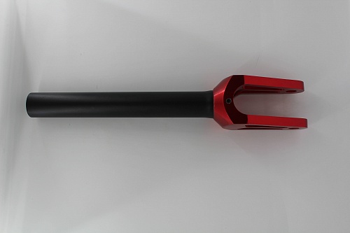 Вилка стальная iHIC для трюкового самоката SK-405/412, цвет красный