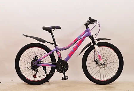 Велосипед 26 Platin Lite MD-765, цвет фиолетово/розовый