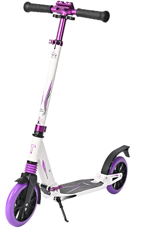 Самокат ТechTeam City Scooter фиолетовый