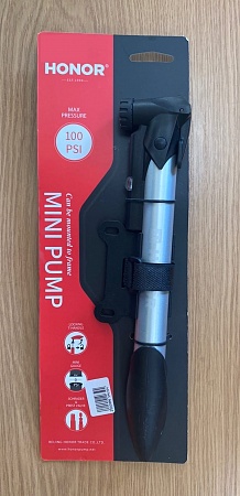 Насос ручной Honor Mini Pump с манометром