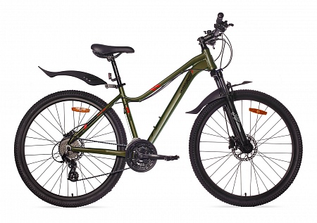 Велосипед 27.5 BLACK AQUA Cross 2792 HD 2020 хаки