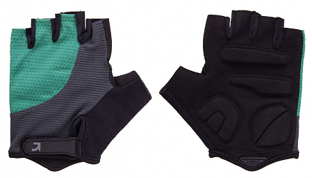 Перчатки Green Cycle Pillow 2 без пальцев L черный/серый/зеленый