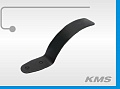 Тормоз KMS 110-120мм для трюковых самокатов SK-418/SK-419