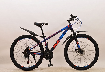 Велосипед 26 Pulse Lite MD-5000 темно-синий/оранжевый/синий