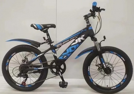 Велосипед 20 Rook MS200D черный/синий