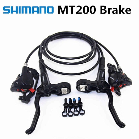 Тормоза гидравлические Shimano MT200 комплект