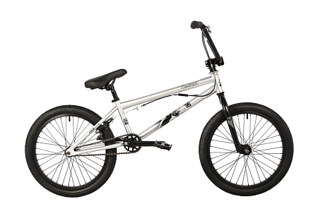 Велосипед BMX Novatrack 20&quot;  PSYCHO серебристый, сталь , рама 10&quot;,с гироротором