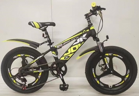 Велосипед Rook MS201D черно-желтый