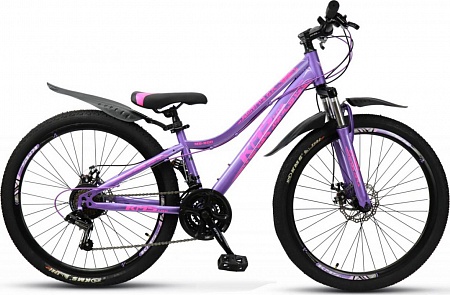 Велосипед 26 KMS Lite MD800, рама 16,5&quot;, цвет фиолетовый
