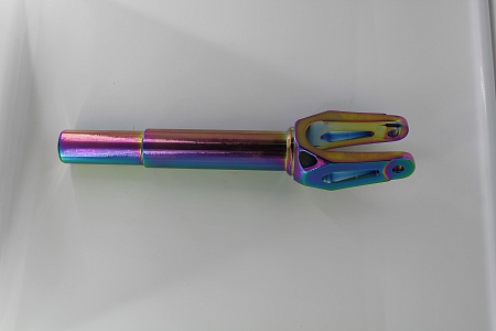 Вилка алюминиевая iHIC, для трюкового самоката SK-420, цвет &quot;бензин&quot;