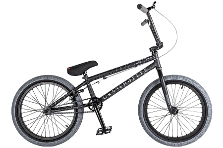 Велосипед BMX TechTeam Grasshoper черный 2022