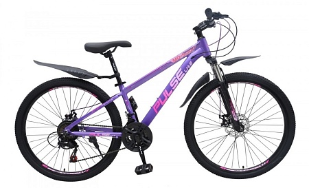 Велосипед 26&quot; Pulse Lite MD-5000, цвет фиолетовый/темно-розовый/светло-розовый