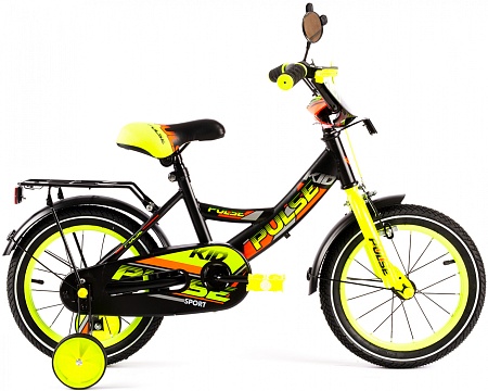 Велосипед 18 Pulse 1805NEW черный/желтый