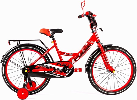Велосипед 16 Pulse 1605NEW красный