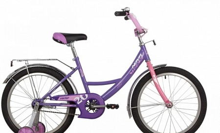 Велосипед 20 Novatrack Vector фиолетовый