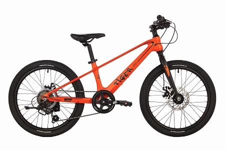 Велосипед 20 Novatrack TIGER магнезиевая.рама, оранжевый