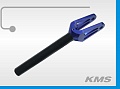 Вилка стальная iHIC для трюкового самоката SK-405/412, цвет синий