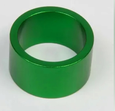Кольцо проставочное 25мм зеленое
