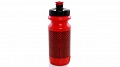 Фляга 0,6 Green Cycle DOT с большим соском, red nipple/ Black cap/ red bottle
