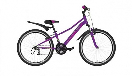 Велосипед 24 Novatrack VALIANT V-br рама12 фиолетовый