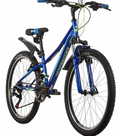 Велосипед 24 Novatrack VALIANT V-br рама12 синий