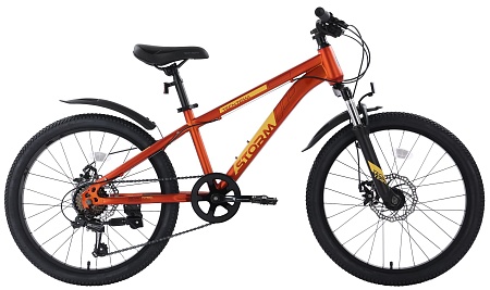Велосипед 20 TechTeam Storm рама 11 оранжевый