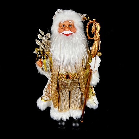 Новогодняя декорация Дед Мороз 30 см S1139-12