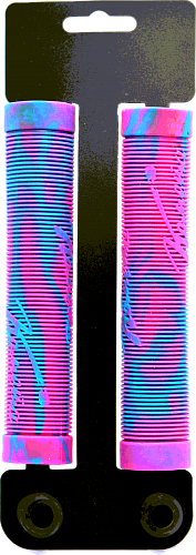 Грипсы Комета розово-бирюзовые 170мм