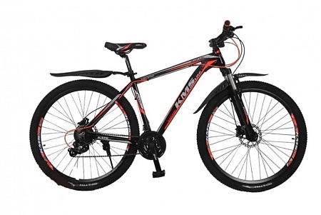 Велосипед 29 KMS HD-342, рама 19, цвет черный/красный