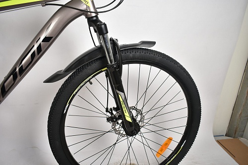 Велосипед 27.5 Rook MA270D серо-желтый