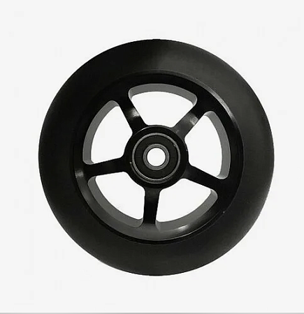 Колеса трюкового самоката 110мм алюминиевые Abec 9 ( 5 лучей) черный
