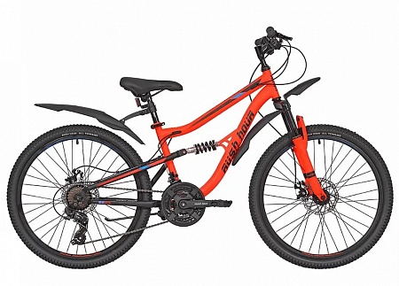 Велосипед 24 RUSH HOUR FS 480 DISC ST оранжевый