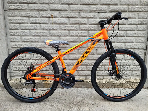 Велосипед 26 PULSE Lite MD-4200 оранжевый/желто/синий