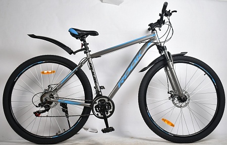 Велосипед 29 Rook MA290D серо-синий