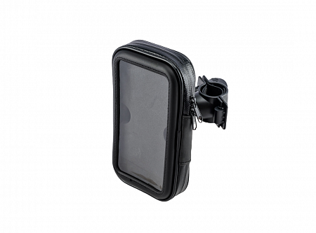 Водонепроницаемый чехол для телефона с креплением на руль, размер 5 дюймов, цвет черный