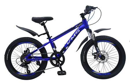 Велосипед 20 KMS MD1400 сине/черный