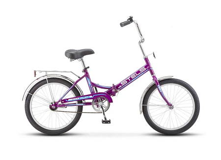 Велосипед 20 STELS Pilot 410 складной фиолетовый