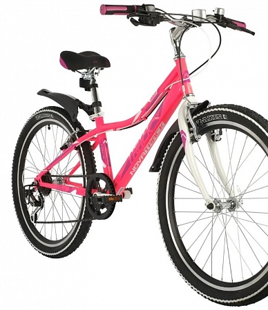 Велосипед 24 Novatrack ALICE 12 рама розовый