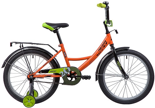 Велосипед 20 Novatrack Vector оранжевый